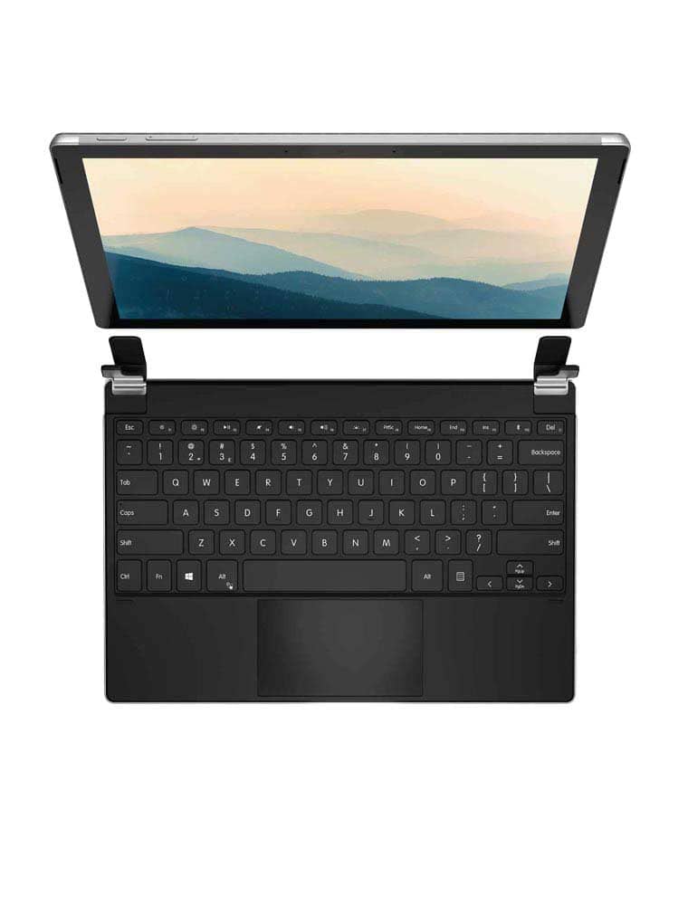BRYDGE Microsoft Surface 12.3 Pro+ Bluetooth Keyboard with Trackpad (Silver) dh188 - Renewed