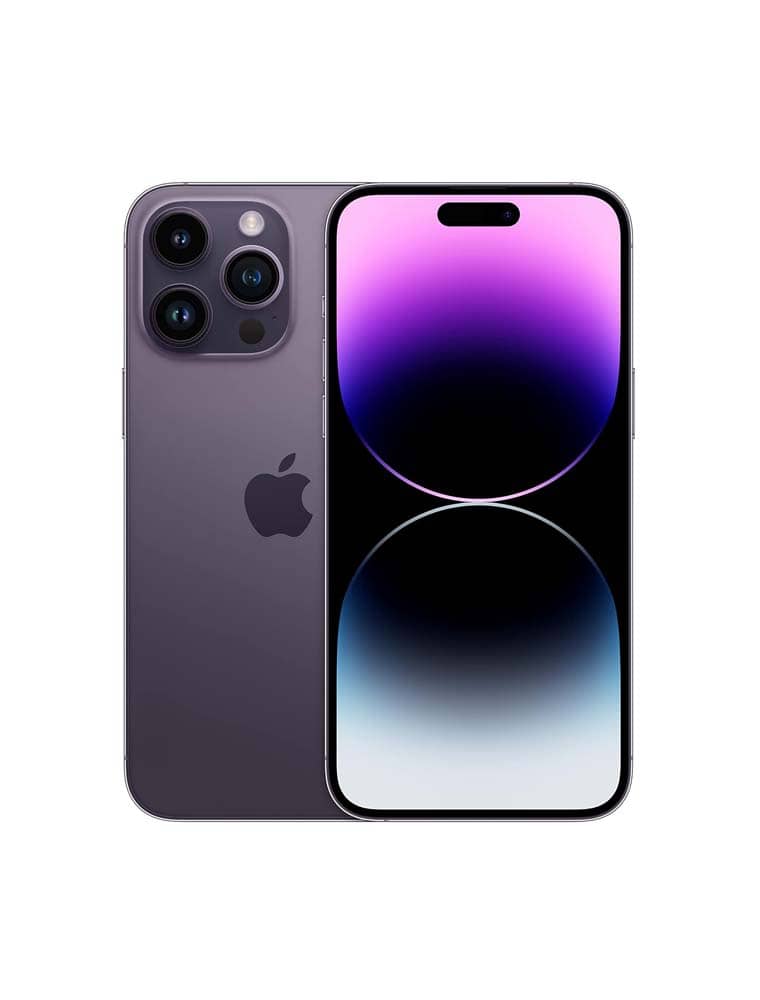 Apple i-Phone 14 Pro Non-Active-Kit (Deep Purple, 256GB) - Renewed