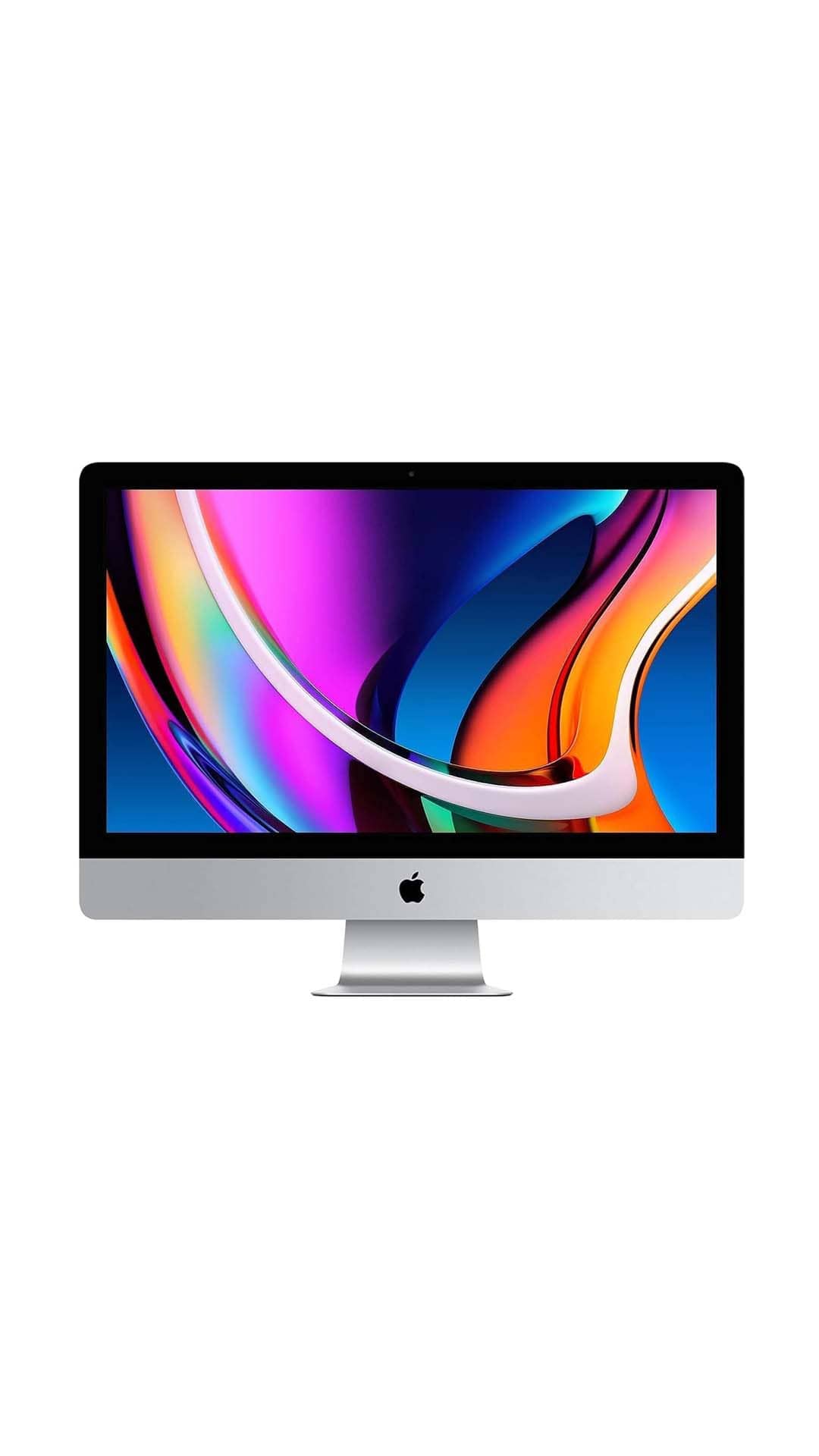 iMac 2020 with Retina 5K display (27-inch, 16GB RAM, 512GB SSD Storage) (Renewed)