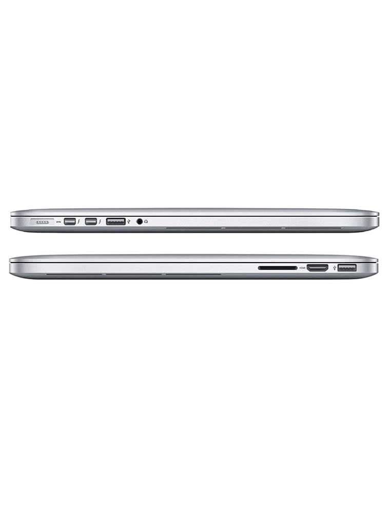Apple MacBook Pro10,1 (A1398 Mid 2012) Core i7 2.6GHz 15 inch, 512GB SSD, RAM 16GB, 1.5GB VRAM, ENG KB Silver - Renewed thumbnail 2