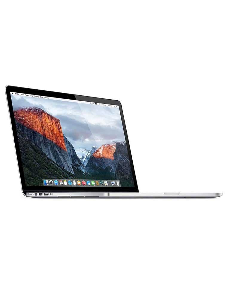 Apple MacBook Pro Laptop A1398(15-Inch, Late 2013) Intel core i7, 2GHz, 8GB RAM, 256GB SSD , 1.5GB VRAM, FaceTime HD Camera, ENG KB Silver - Renewed thumbnail 3