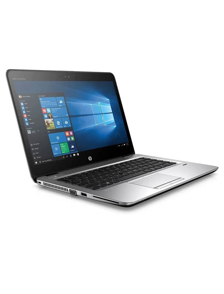 HP EliteBook 840 G3 Intel Core i5 6th Generation 8GB DDR4 RAM 256GB SSD 14" Screen FHD Windows 10 Pro 64-Bit Silver Laptop With 15 days Yasestore golden warranty - Renewed thumbnail 3