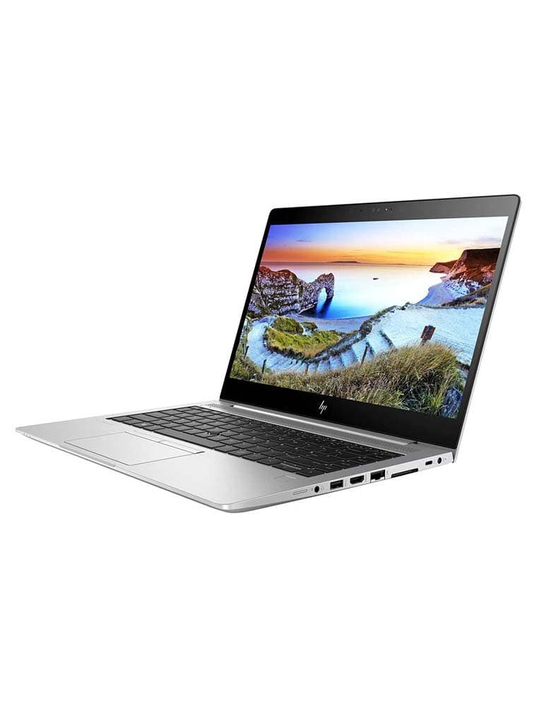 HP EliteBook 830 G6 13.3" Touchscreen display, Intel Core i5 8th Gen, 16 GB RAM 256 GB SSD Intel HD Graphics 620 Windows 11 - Silver (RENEWED) - Renewed thumbnail 2