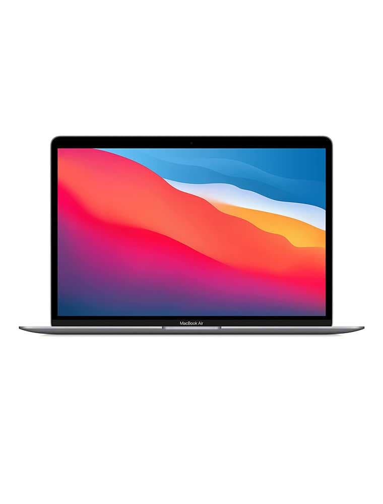 Apple MacBook Air (13-inch,Apple M1 chip with 8‑core CPU and 7‑core GPU, 8GB RAM, 256GB SSD) - Space Grey - Renewed