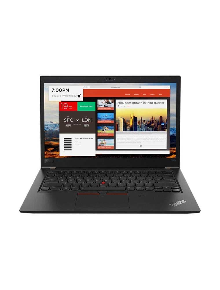 Lenovo ThinkPad T480s (i7-8550U,16GB,512 SSD,14in FHD IPS, Windows 10, Black) - Renewed
