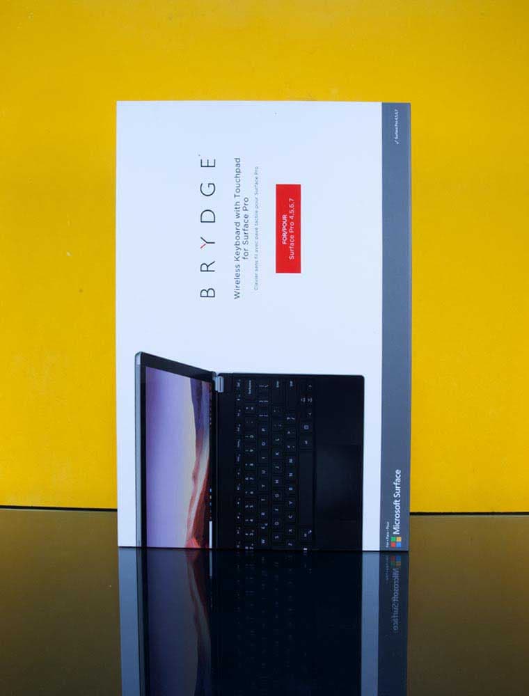 BRYDGE Microsoft Surface 12.3 Pro+ Bluetooth Keyboard with Trackpad (Silver) dh188 - Renewed thumbnail 3
