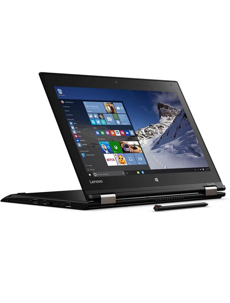 Lenovo Thinkpad YOGA 260 Ultrabook Business Laptop | intel Core i7-6300U CPU | 16GB RAM | 512GB SSD | 12.5 inch Touchscreen 360° | Windows 10 Professional | RENEWED - Renewed