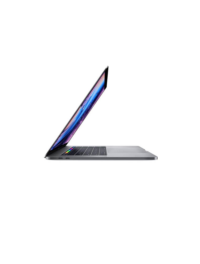 Apple MacBook Pro (2018)15-Inch, Intel Core i7, 2.6Ghz, 16GB, 512GB, 4GB GPU, Touch Bar, 4 Thunderbolt3 Ports,), Eng KB, Space Grey - Renewed thumbnail 2