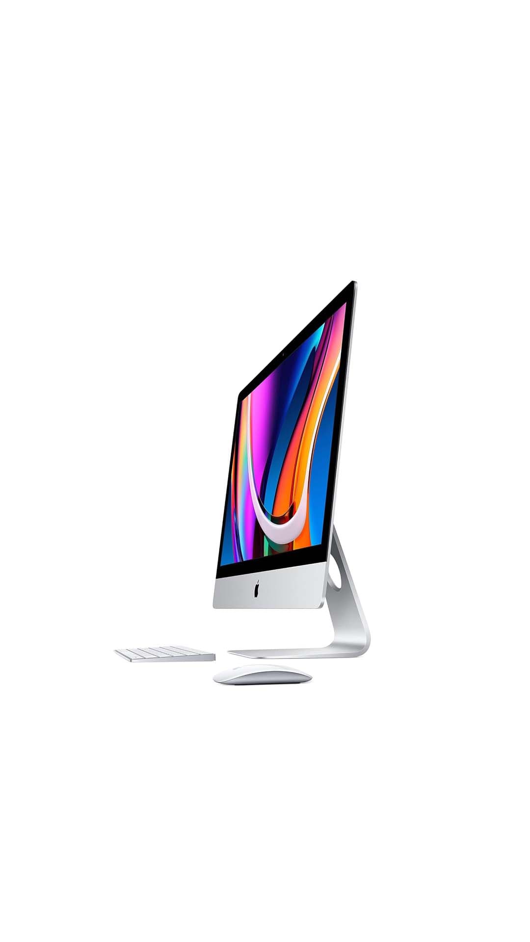 iMac 2020 with Retina 5K display (27-inch, 16GB RAM, 512GB SSD Storage) (Renewed) thumbnail 2