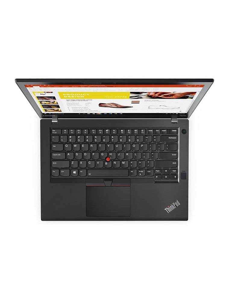 Lenovo ThinkPad T470 Light Weight Business Laptop, Intel Core i5-7300U CPU, 16GB DDR4 RAM, 256GB SSD Hard, 14 inch Touchscreen Display, with 15 Days of Yasestore Golden Warranty - Renewed thumbnail 4