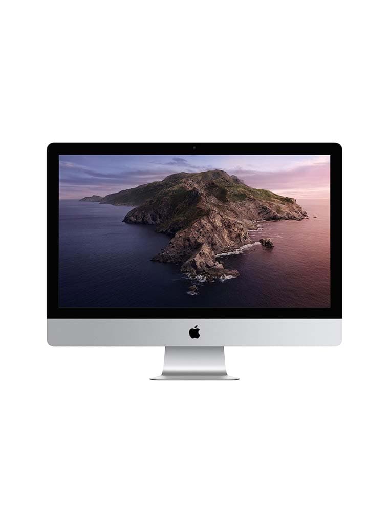 Apple iMac 27'' (2019)Desktop Computer, Retina 5K Display, Intel Core i5 3.0GHz 8th Gen, 16GB 2667MHz DDR4 RAM, 256 SSD, Radeon Pro 5300 4GB, Eng Keyboard, Silver - Renewed