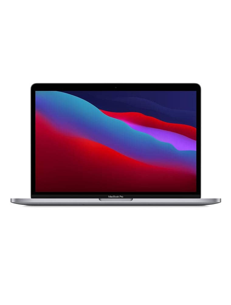 Apple 2020 MacBook Pro (13-inch, Apple M1 chip with 8‑Core CPU and 8‑Core GPU, 8GB RAM, 256GB SSD) - Silver; English - Renewed