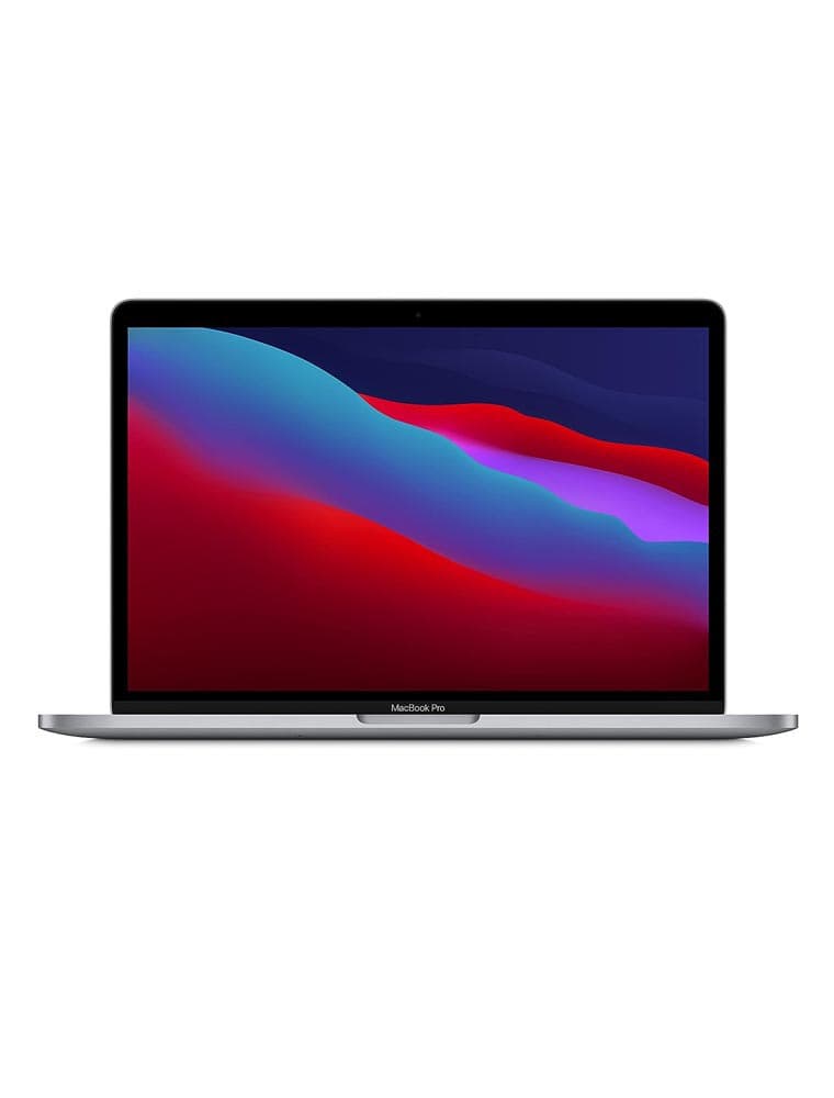 Apple 2020 MacBook Pro (13-inch, Apple M1 chip with 8‑Core CPU and 8‑Core GPU, 8GB RAM, 256GB SSD) - Silver; English - Renewed