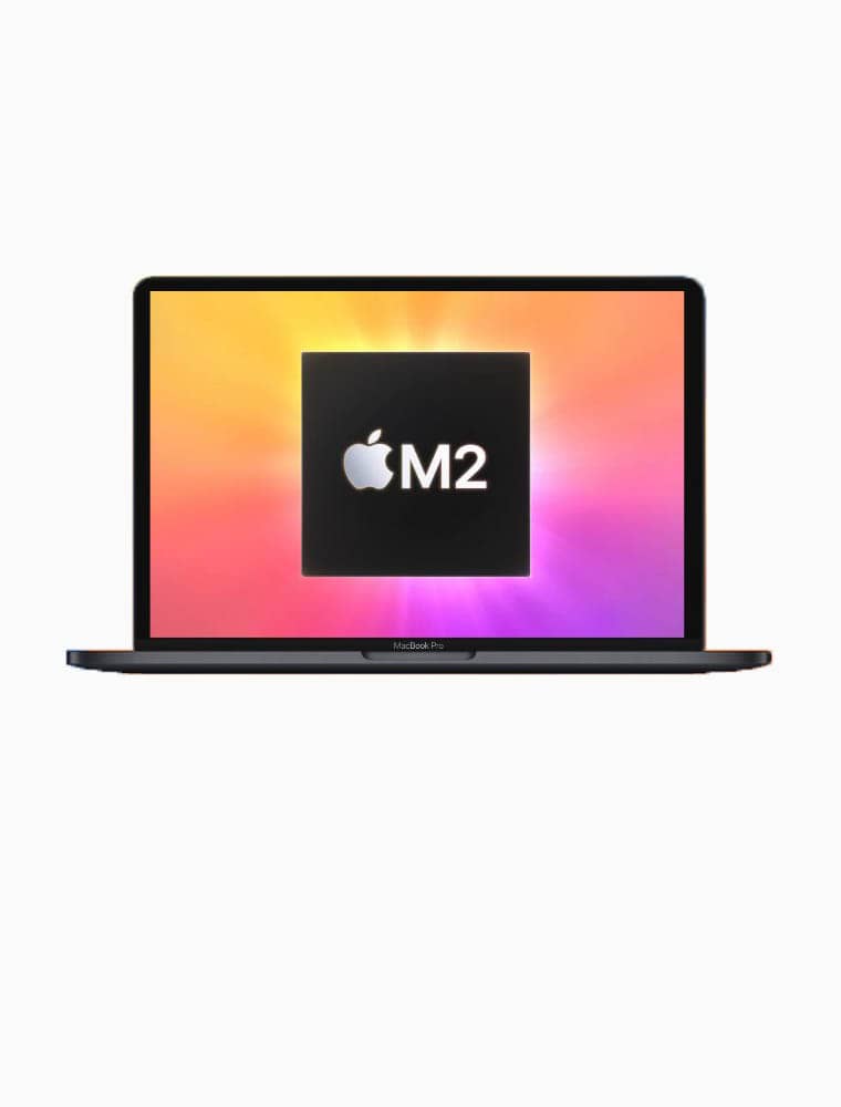 Apple 2022 MacBook Pro laptop with M2 chip: 13-inch Retina display, 8GB RAM, 256GB SSD storage, FaceTime HD camera. Works with iPhone and iPad; Silver / English - Renewed