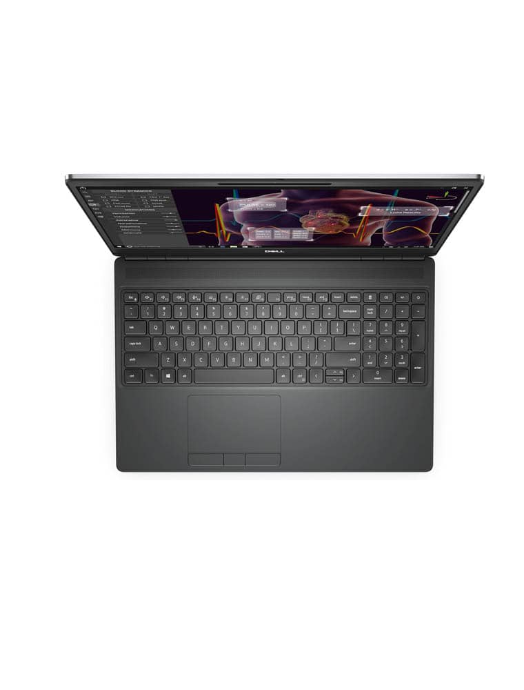 Dell Precision 7550 Laptop With 15.6-Inch FHD Display,Intel Core I7-10850H Processor/Quad Core/10th Gen/ 64GB RAM/ 1TB SSD SSD/4 GB Graphics/Windows 10 Pro English Grey - Renewed
