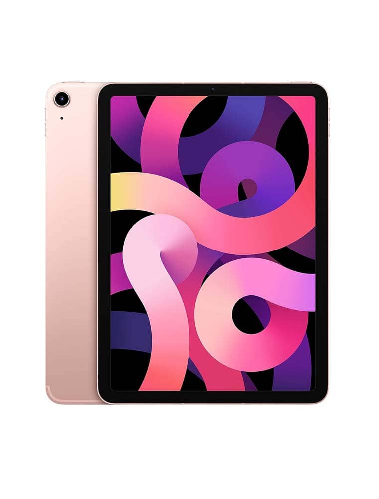 Apple iPad Air (10.9-inch, Wi-Fi Cellular 64GB) - Sky Blue 2020 (4th Generation) - Renewed