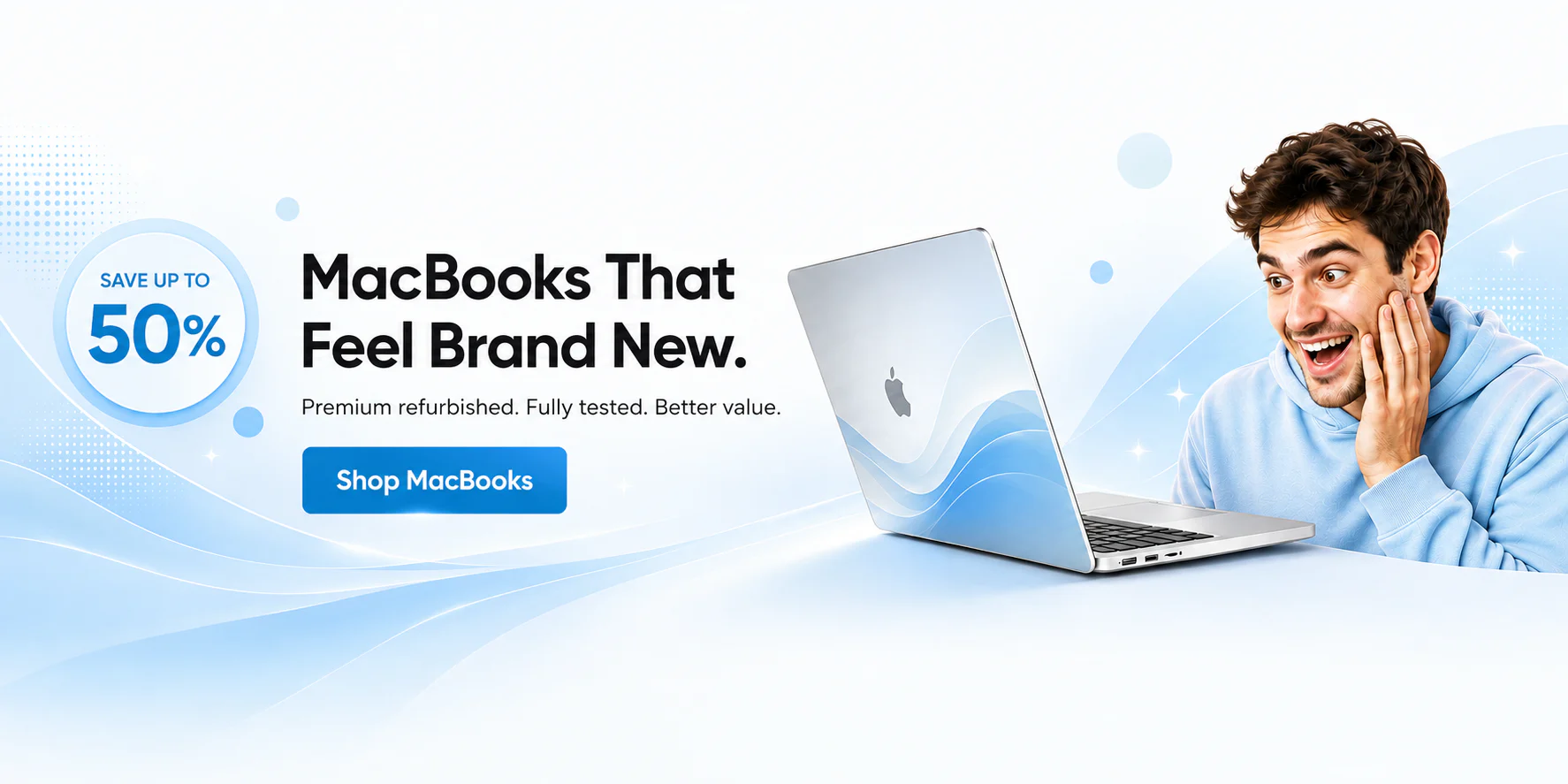 Save up to 50 percent on selected products